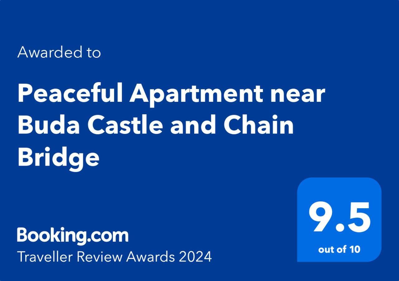 Peaceful Apartment Near Buda Castle And Chain Bridge บูดาเปสต์ ภายนอก รูปภาพ